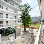 Elegant With Balcony By The Oder River In By Renters Prestige