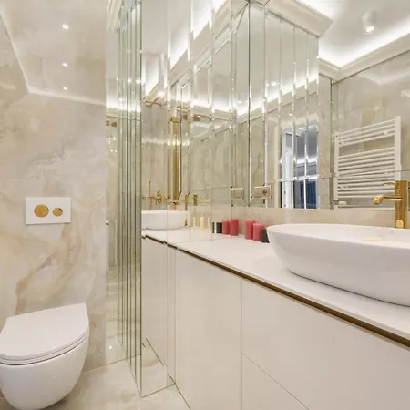 Elegant With Balcony By The Oder River In By Renters Prestige Apartment
