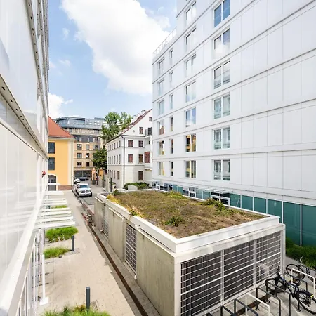 Elegant With Balcony By The Oder River In By Renters Prestige Apartment Wroclaw